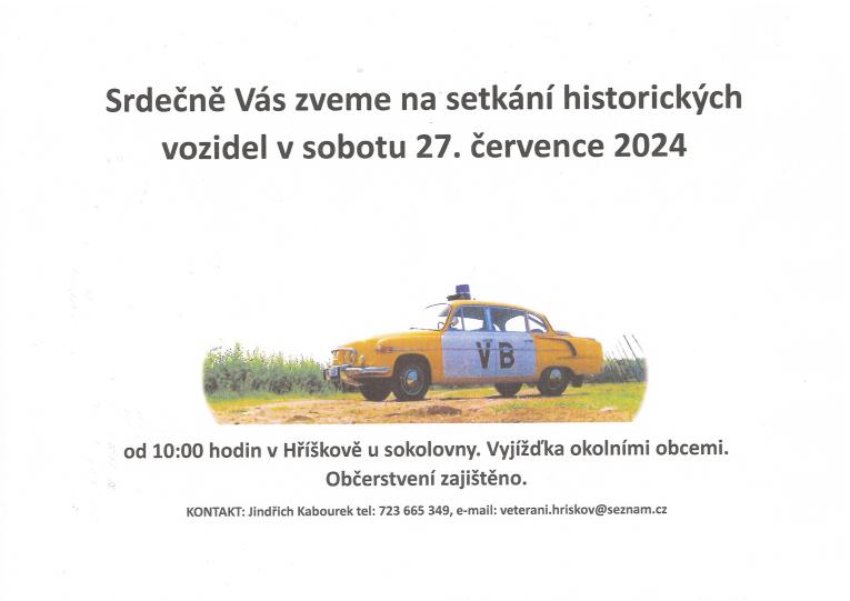 HISTORICKÁ VOZIDLA